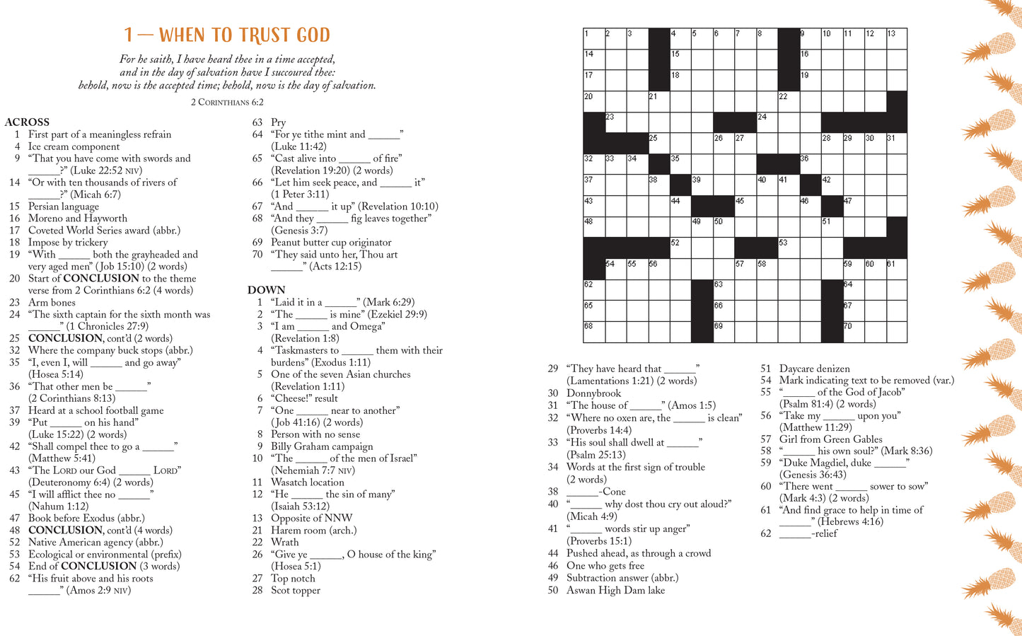 Bible Crossword Challenge - The Christian Gift Company