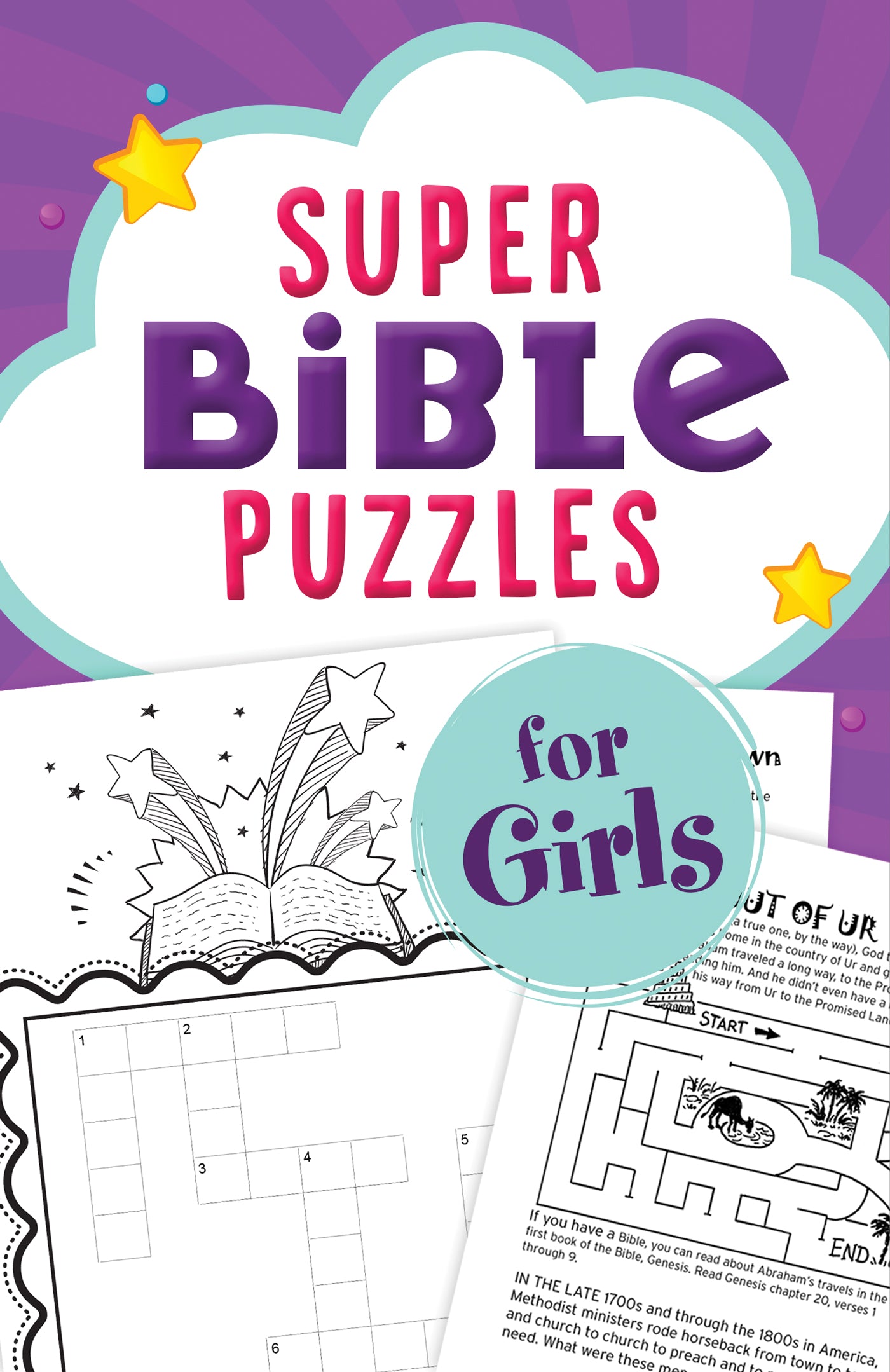 Super Bible Puzzles for Girls - The Christian Gift Company