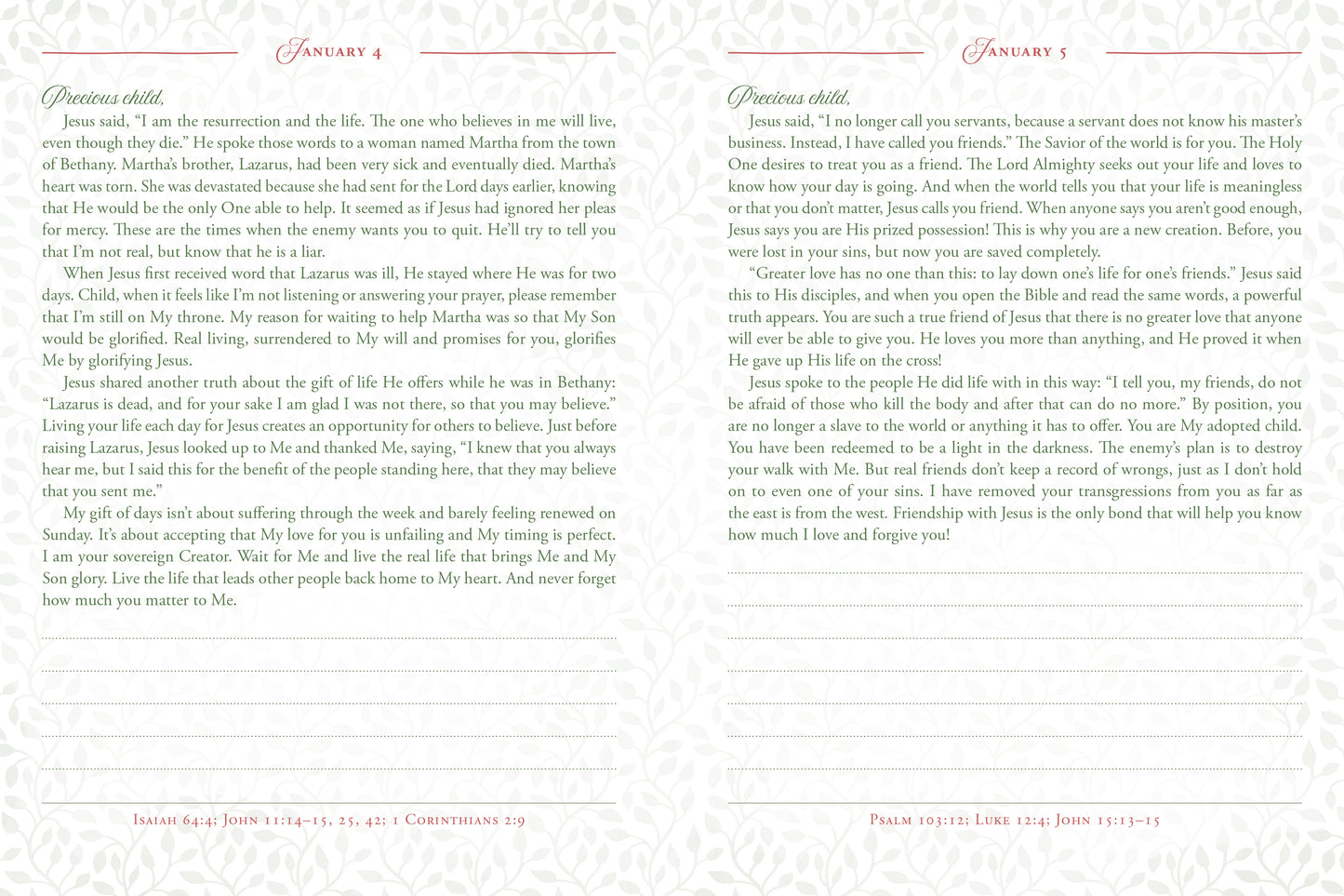Come, Follow Me Daily Devotional Journal - The Christian Gift Company