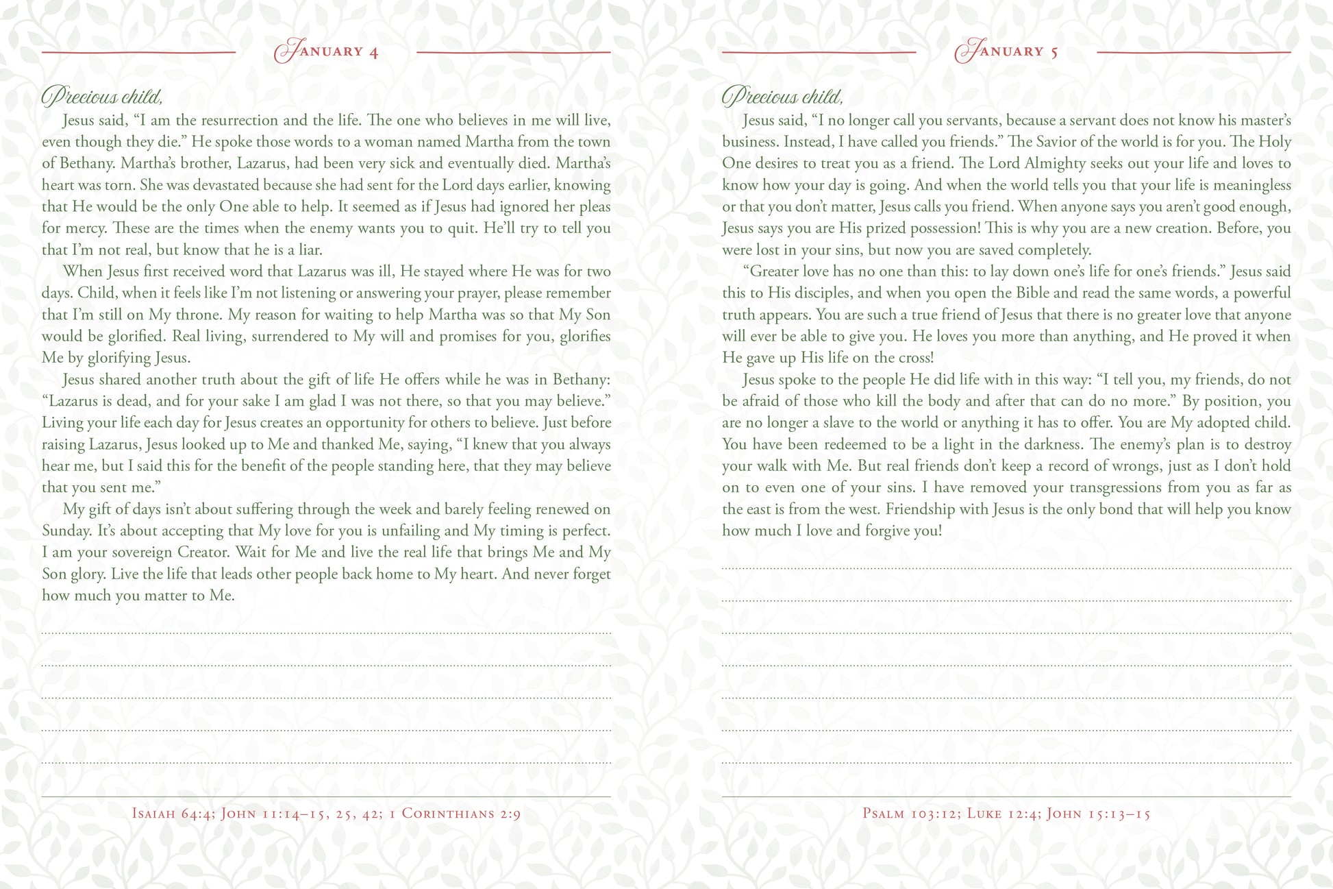 Come, Follow Me Daily Devotional Journal - The Christian Gift Company