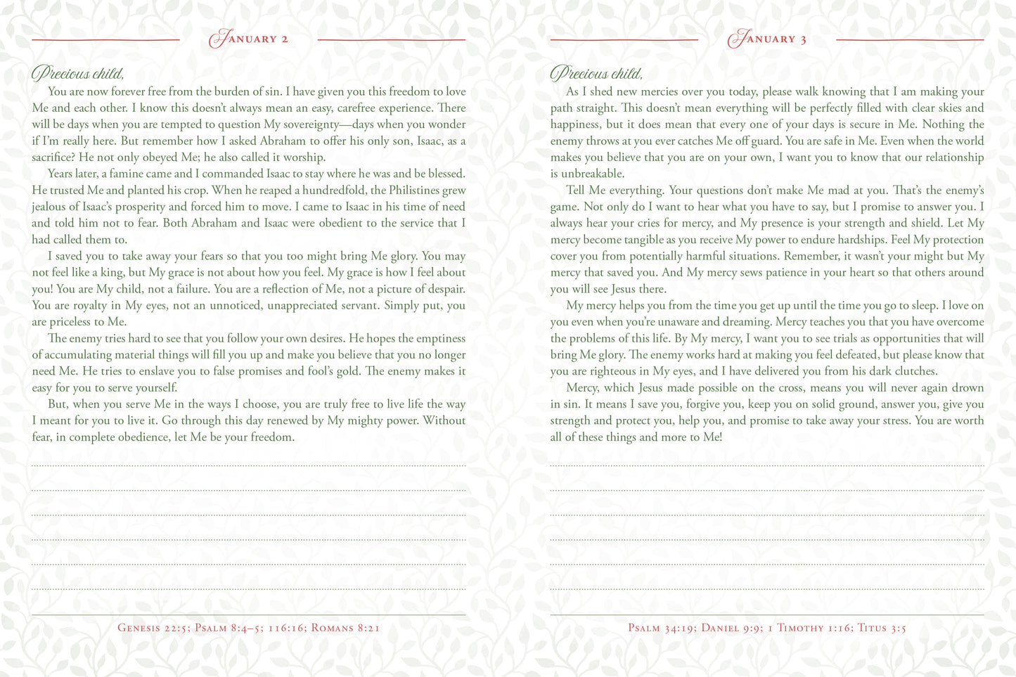 Come, Follow Me Daily Devotional Journal - The Christian Gift Company
