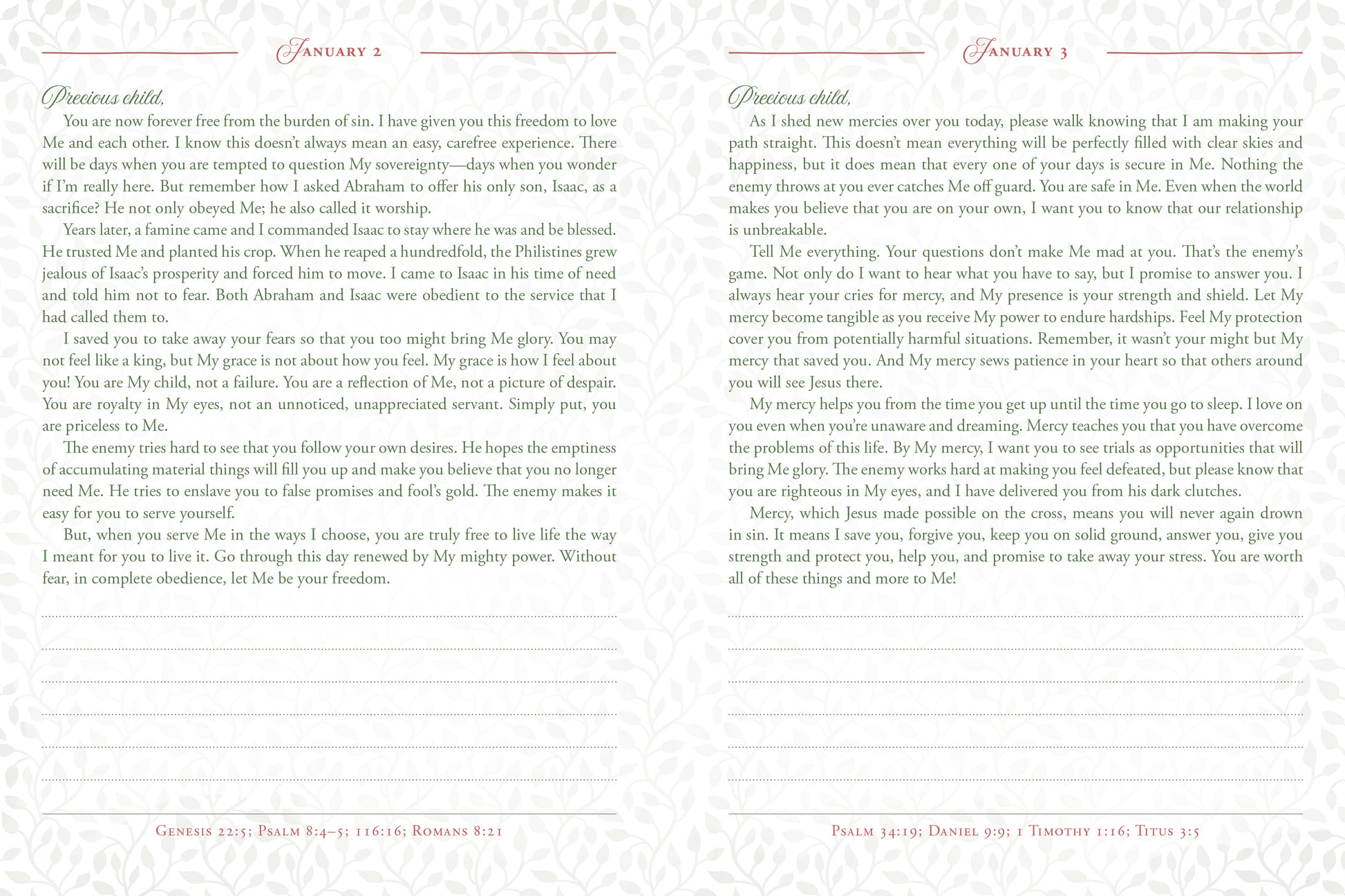 Come, Follow Me Daily Devotional Journal - The Christian Gift Company