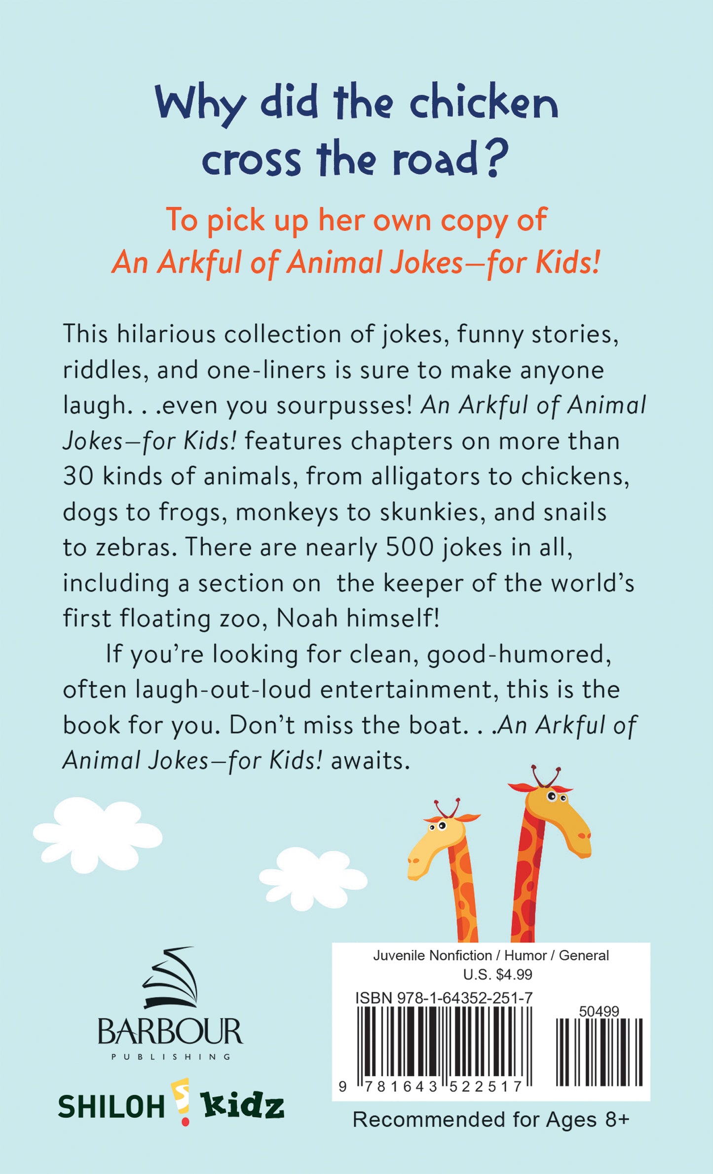An Arkful of Animal Jokes--for Kids! - The Christian Gift Company