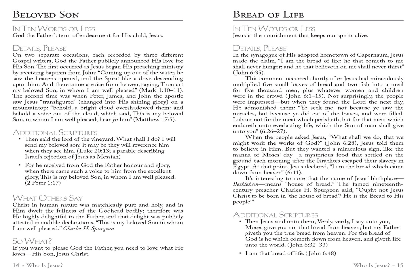 Who Is Jesus? - The Christian Gift Company