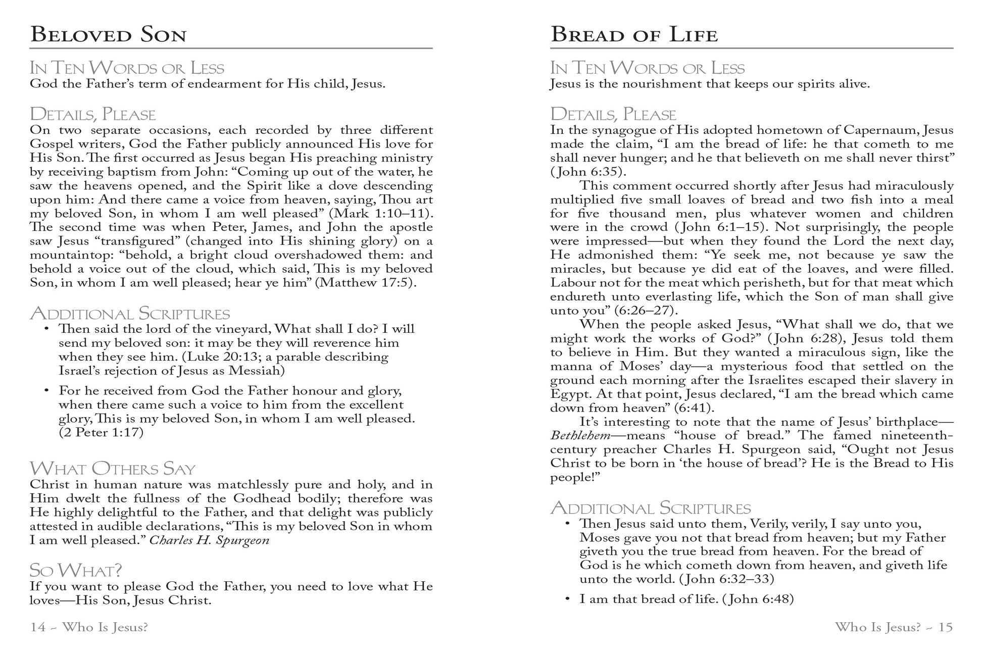 Who Is Jesus? - The Christian Gift Company