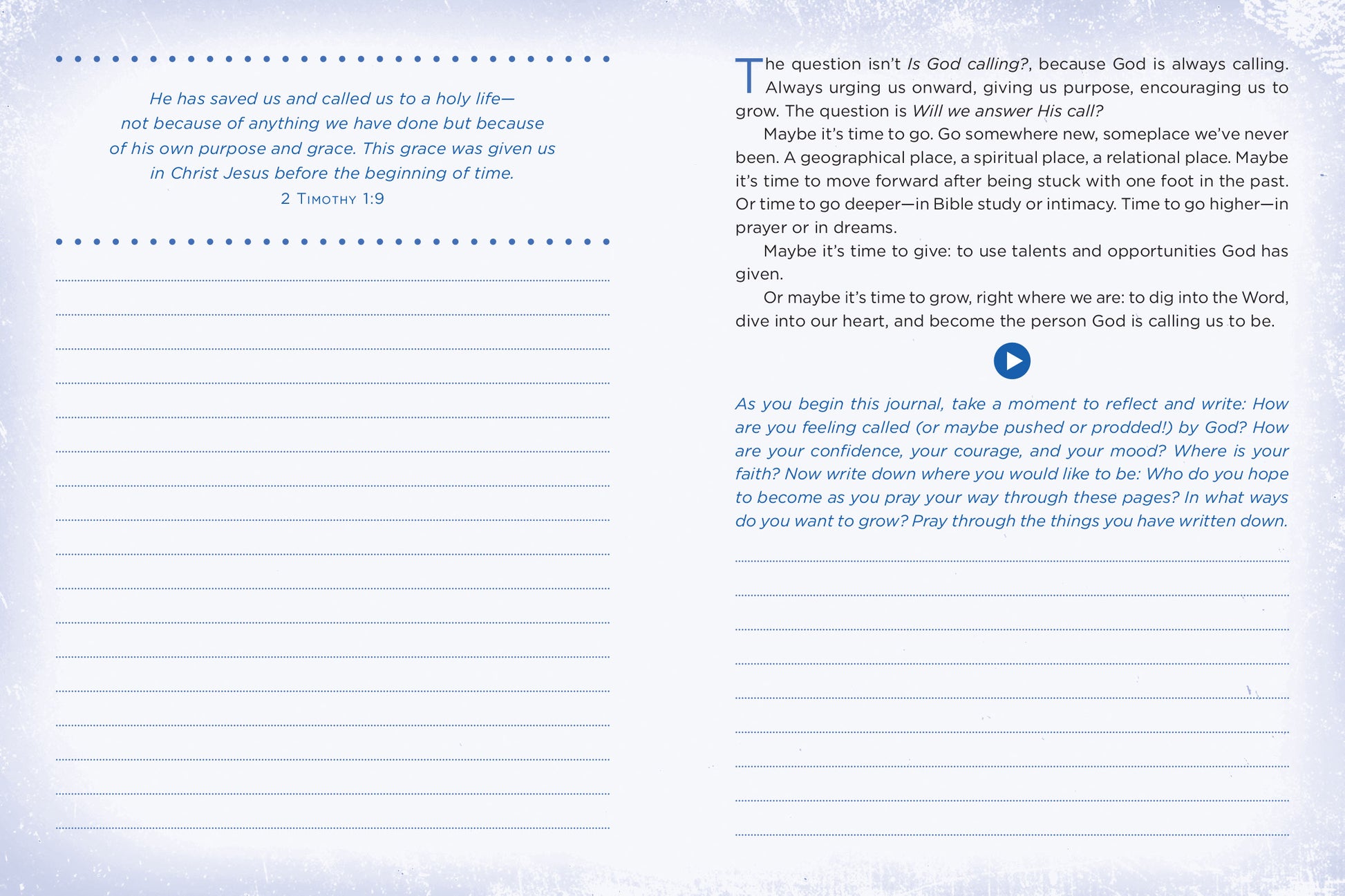 When God Says Go: A Devotional Thought Journal - The Christian Gift Company