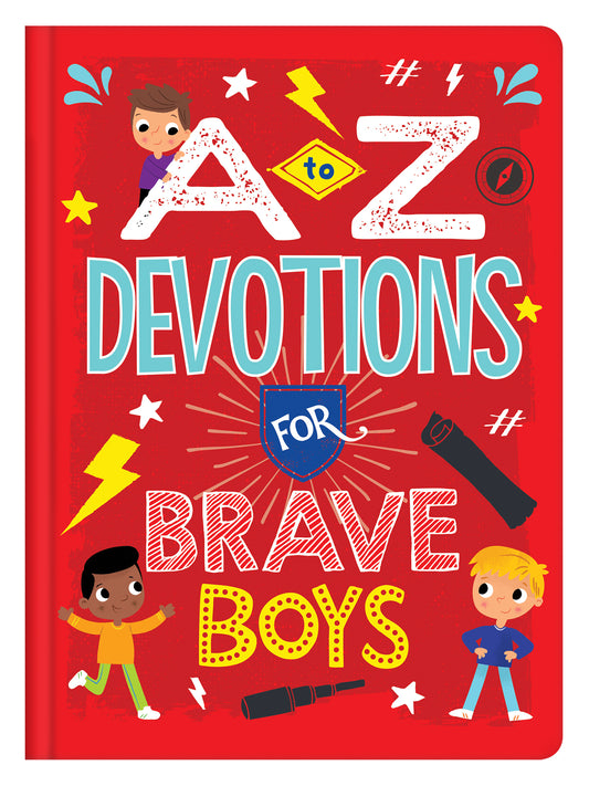 A to Z Devotions for Brave Boys - The Christian Gift Company