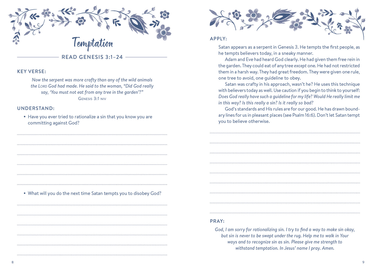 The 5-Minute Bible Study Journal for Women - The Christian Gift Company