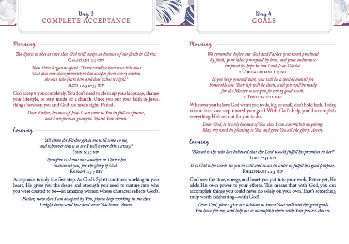 The Bible Promise Book for Morning & Evening Women's Edition - The Christian Gift Company