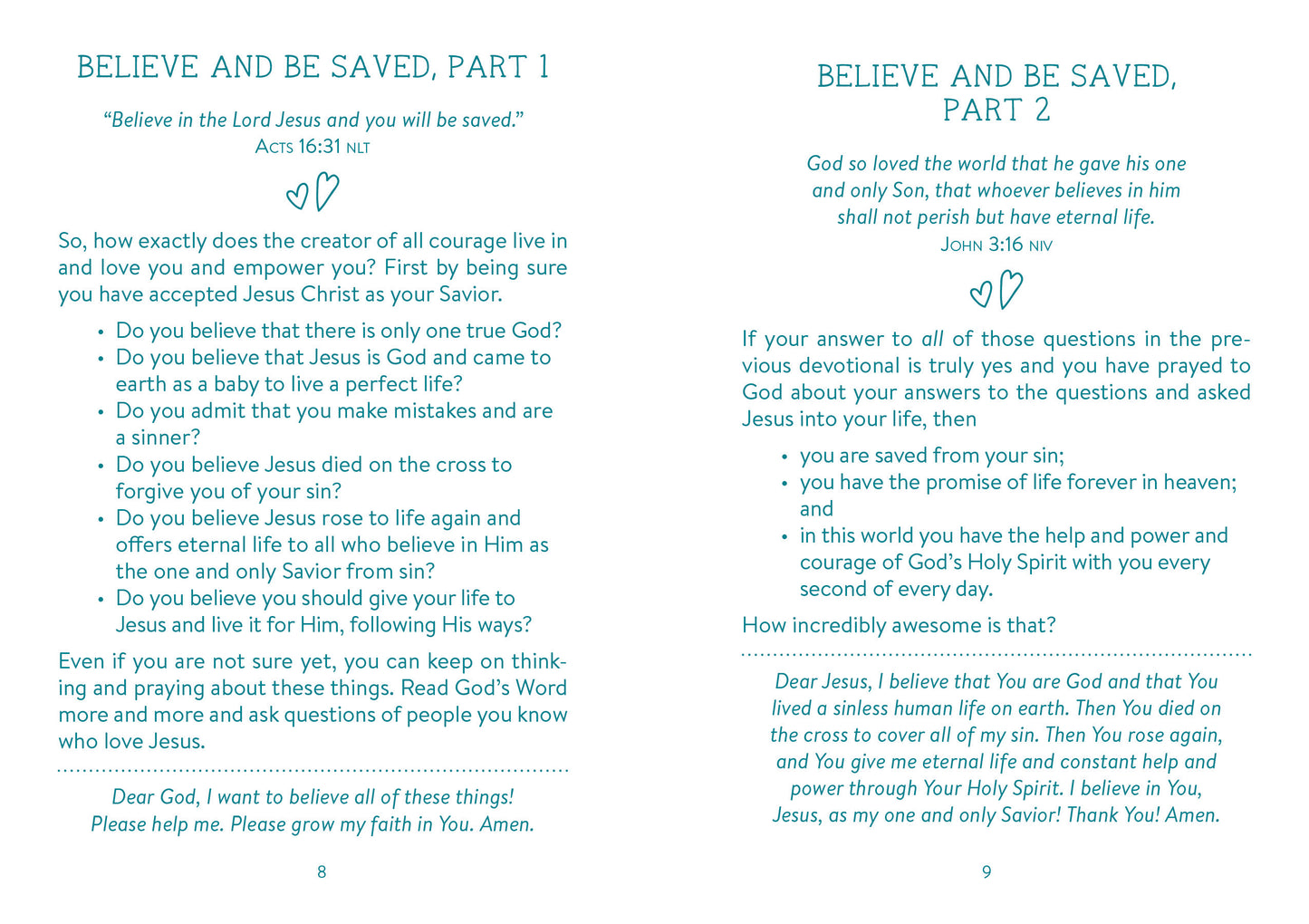 3-Minute Devotions for Courageous Girls - The Christian Gift Company