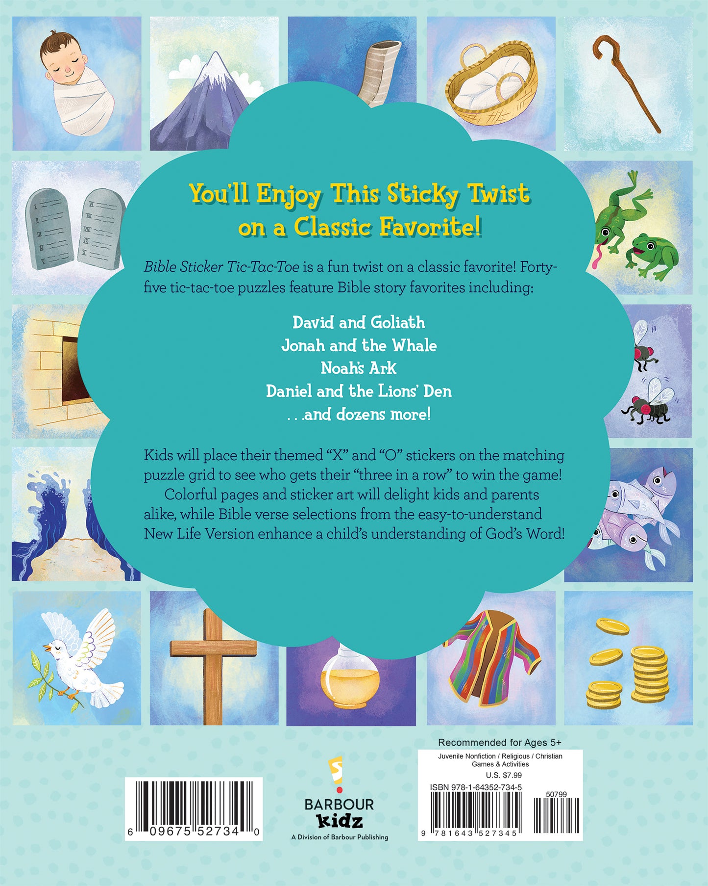 Bible Sticker Tic-Tac-Toe - The Christian Gift Company