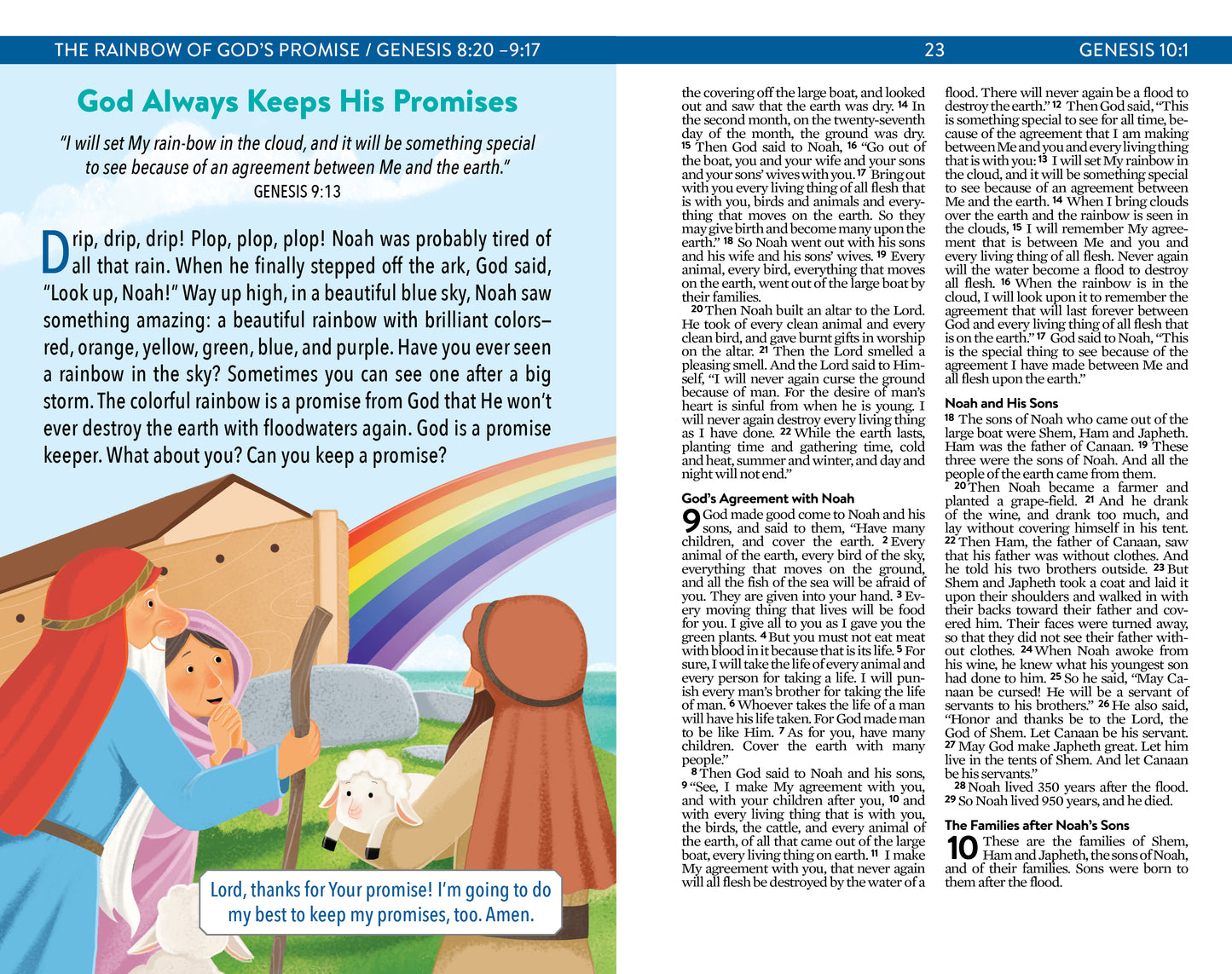 The Kids' Bedtime Devotional Bible - The Christian Gift Company