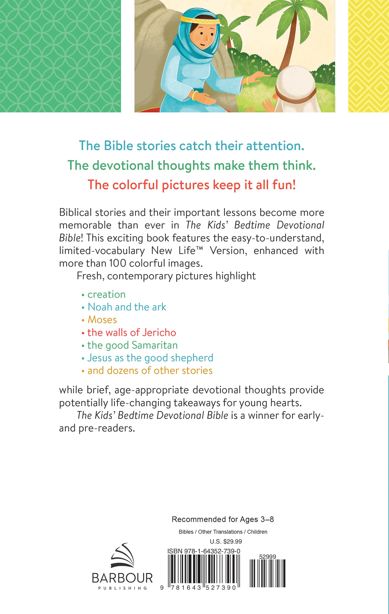 The Kids' Bedtime Devotional Bible - The Christian Gift Company