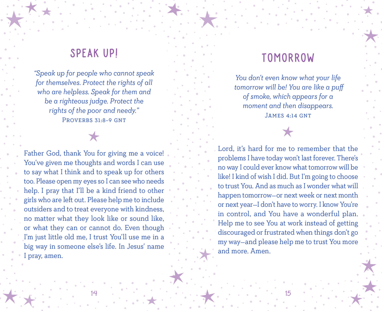 200 Nighttime Prayers for Girls - The Christian Gift Company