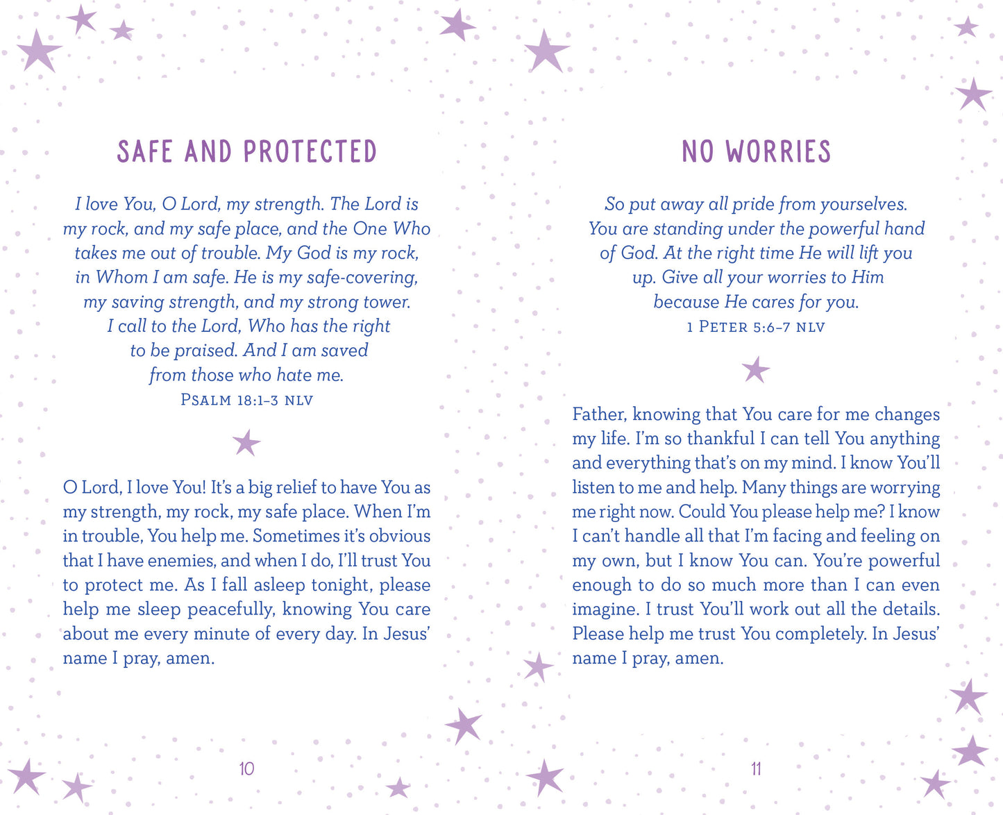 200 Nighttime Prayers for Girls - The Christian Gift Company