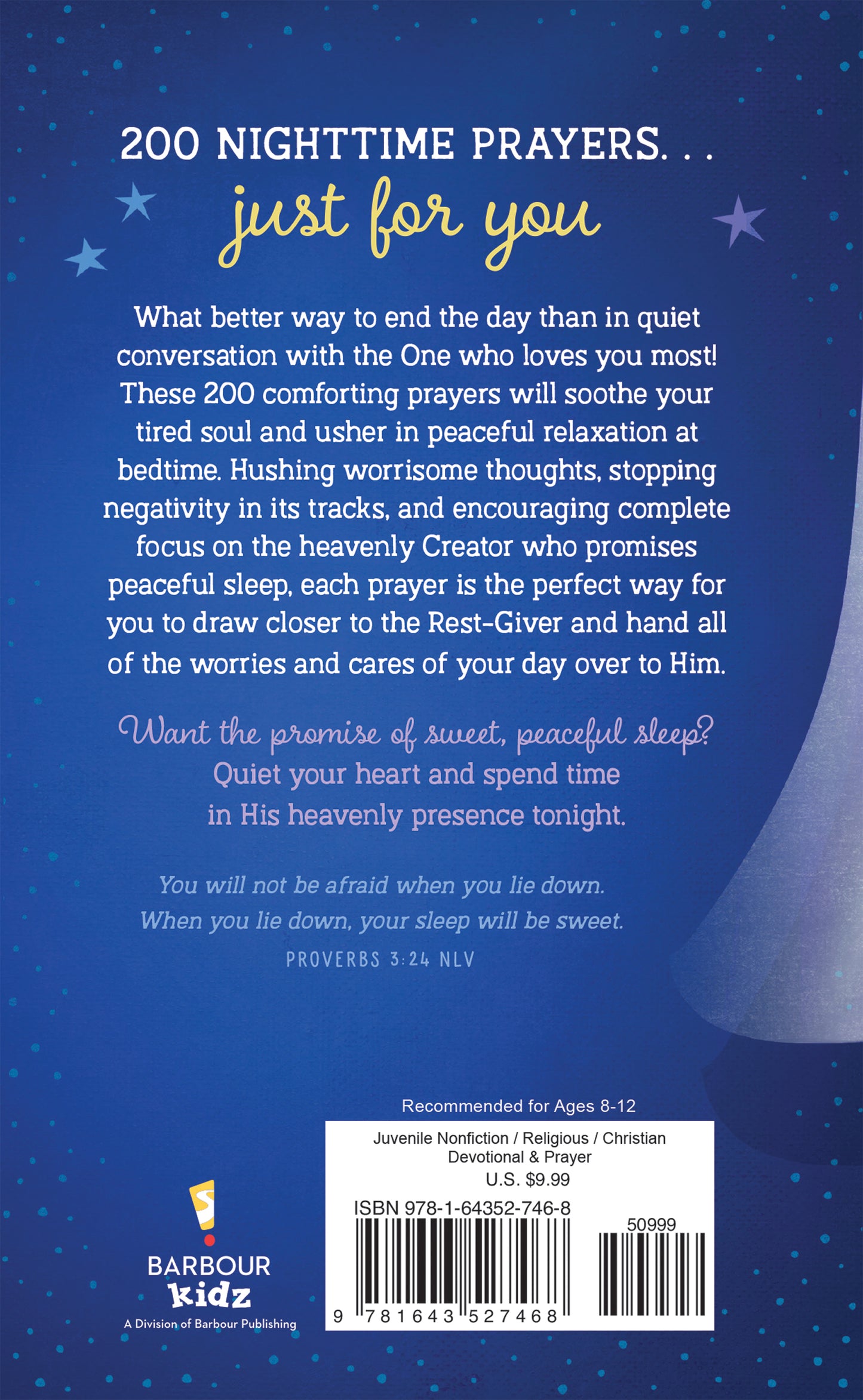 200 Nighttime Prayers for Girls - The Christian Gift Company