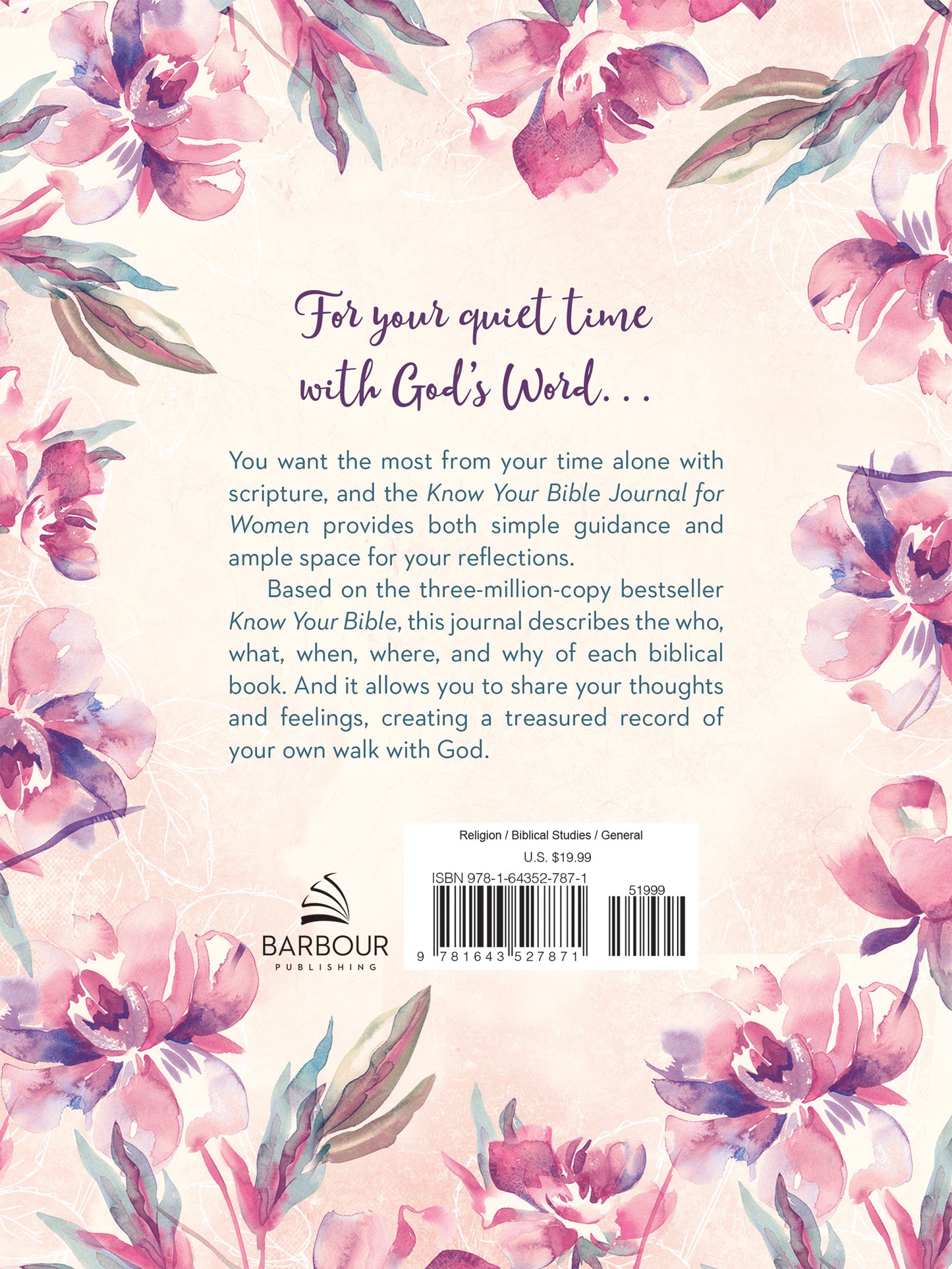 Know Your Bible Journal for Women - The Christian Gift Company