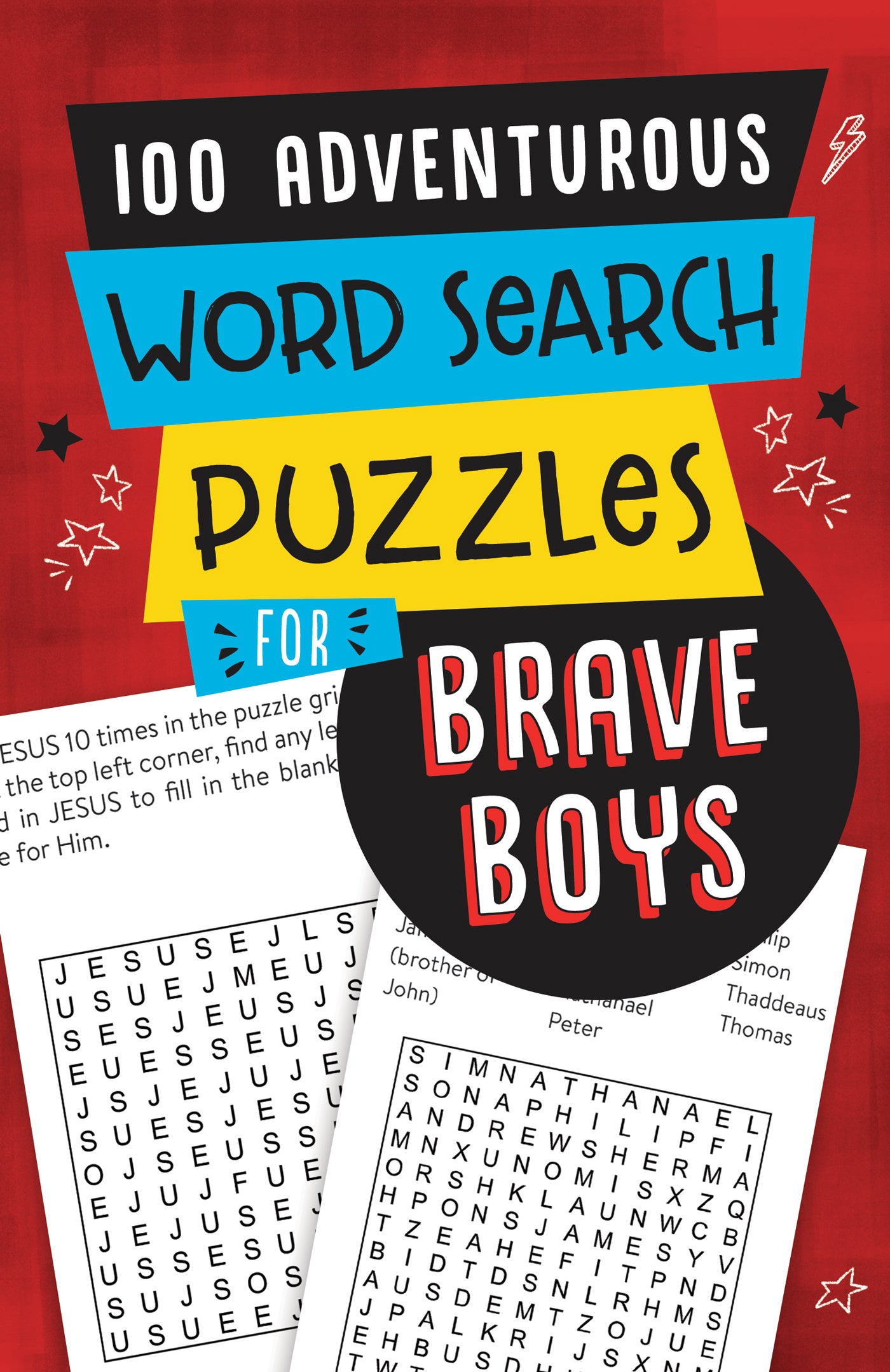 100 Adventurous Word Search Puzzles for Brave Boys - The Christian Gift Company