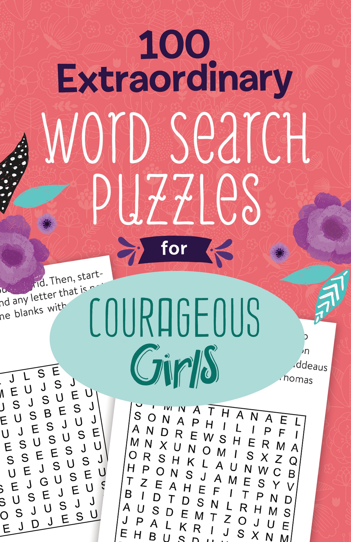 100 Extraordinary Word Search Puzzles for Courageous Girls - The Christian Gift Company