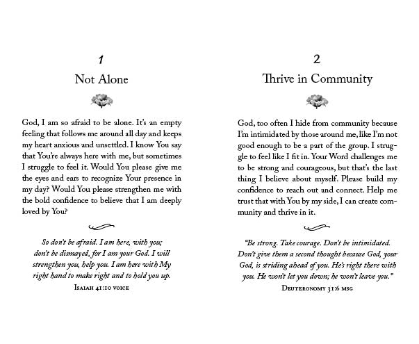 99 Prayers for When You Feel Alone - The Christian Gift Company