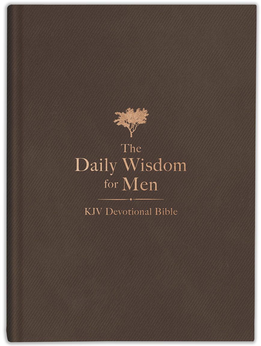 The Daily Wisdom for Men KJV Devotional Bible - The Christian Gift Company