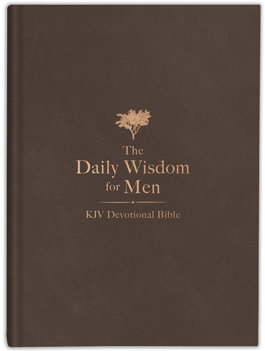 The Daily Wisdom for Men KJV Devotional Bible - The Christian Gift Company