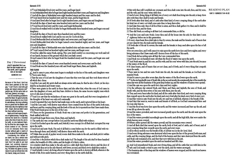 The Daily Wisdom for Men KJV Devotional Bible - The Christian Gift Company