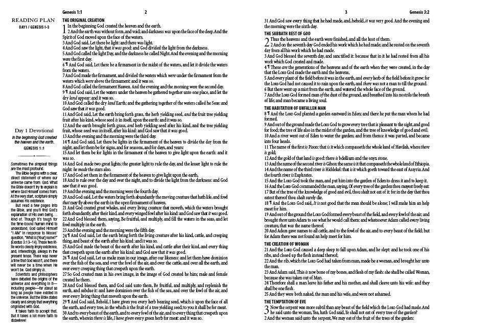 The Daily Wisdom for Men KJV Devotional Bible - The Christian Gift Company