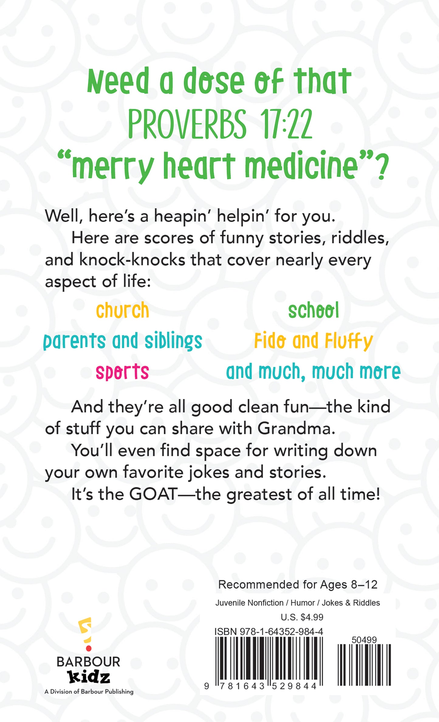 The Greatest of All Time Clean Jokes for Kids - The Christian Gift Company