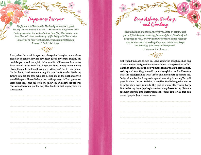 Praying Your Way to Joy Devotional Journal - The Christian Gift Company