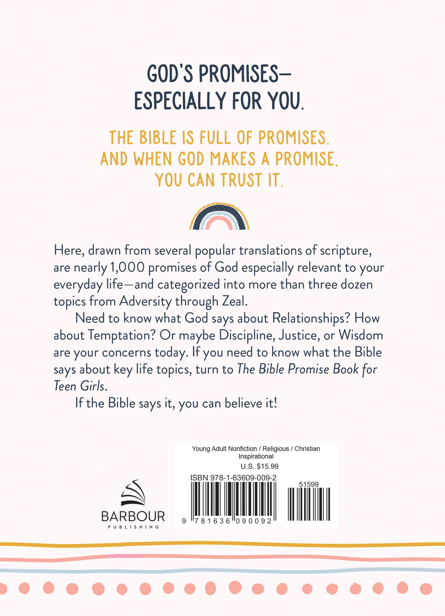The Bible Promise Book for Teen Girls - The Christian Gift Company