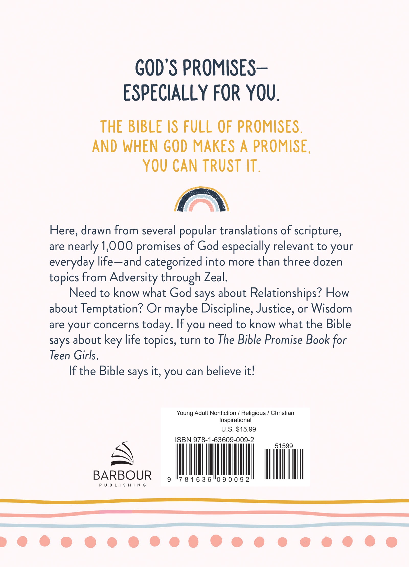 The Bible Promise Book for Teen Girls - The Christian Gift Company