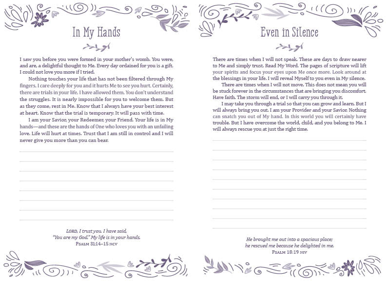 When Jesus Speaks to a Hurting Heart Devotional Journal - The Christian Gift Company