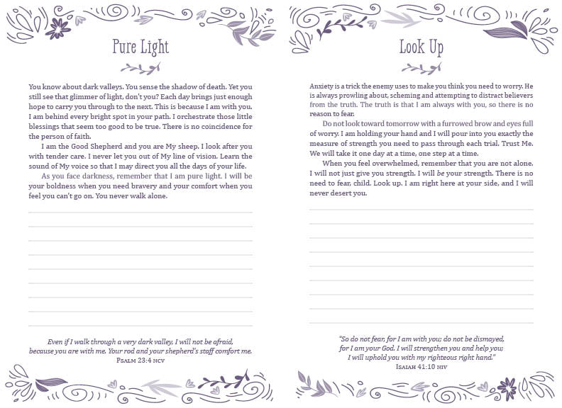 When Jesus Speaks to a Hurting Heart Devotional Journal - The Christian Gift Company