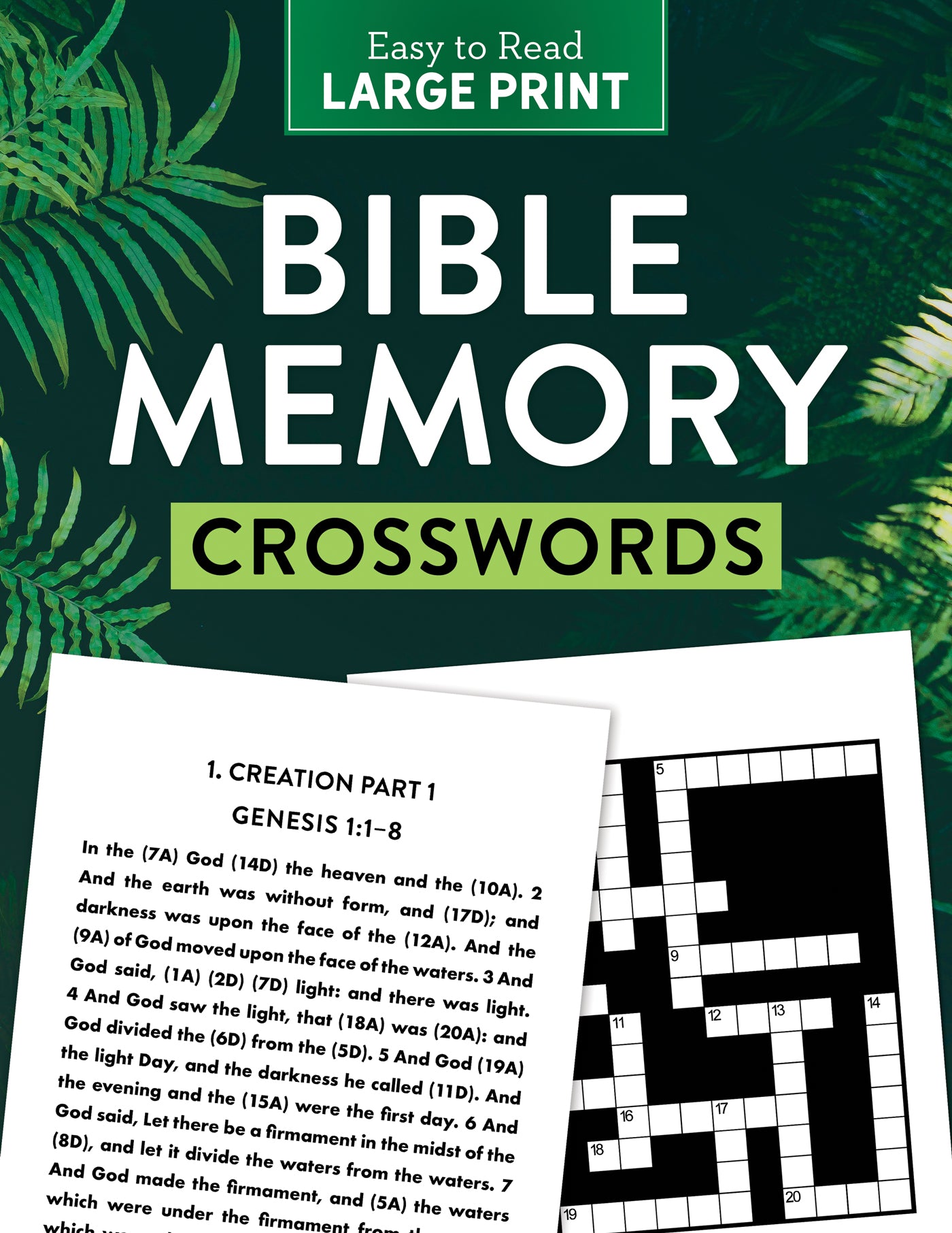 Bible Memory Crosswords Large Print - The Christian Gift Company