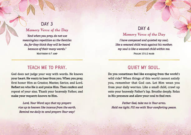 The Everyday Bible Memory Devotional for Women - The Christian Gift Company