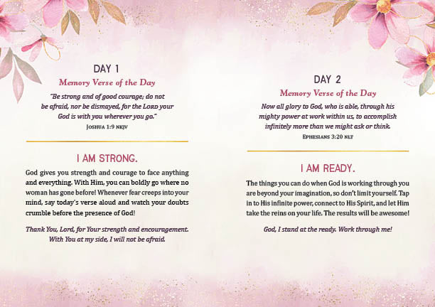 The Everyday Bible Memory Devotional for Women - The Christian Gift Company