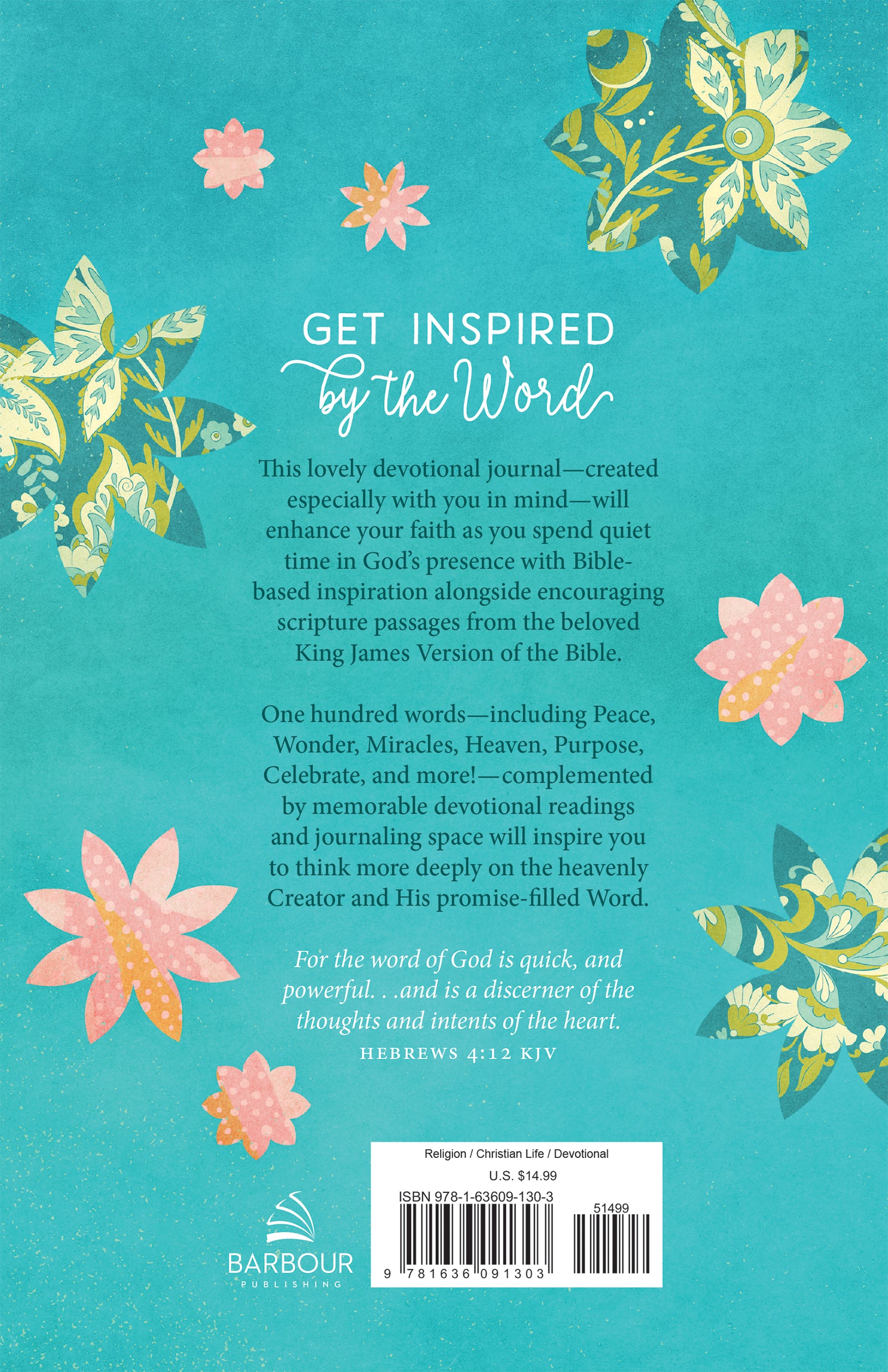 Inspired by the Word: A Creative Devotional Journal for Women - The Christian Gift Company