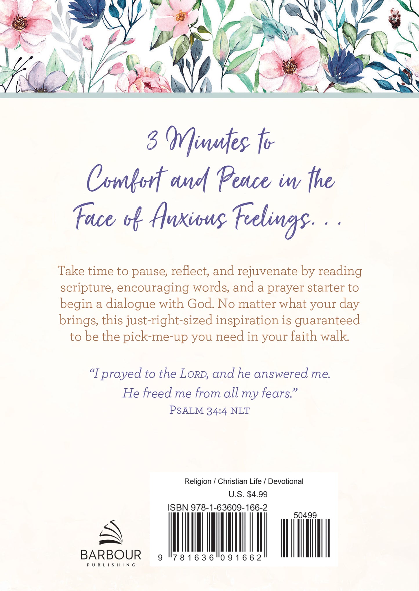 3-Minute Devotions for an Anxious Heart - The Christian Gift Company