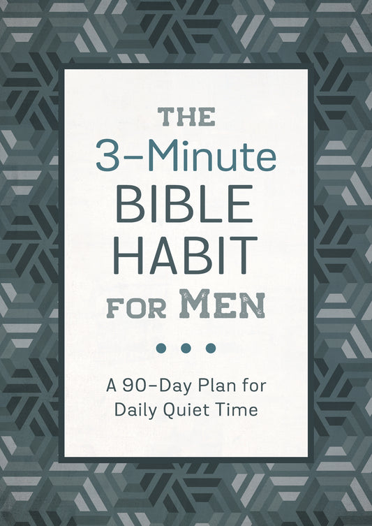 The 3-Minute Bible Habit for Men - The Christian Gift Company
