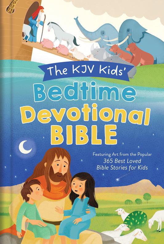 The KJV Kids' Bedtime Devotional Bible - The Christian Gift Company