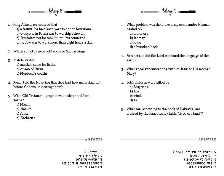 Everyday Bible Trivia Collection - The Christian Gift Company