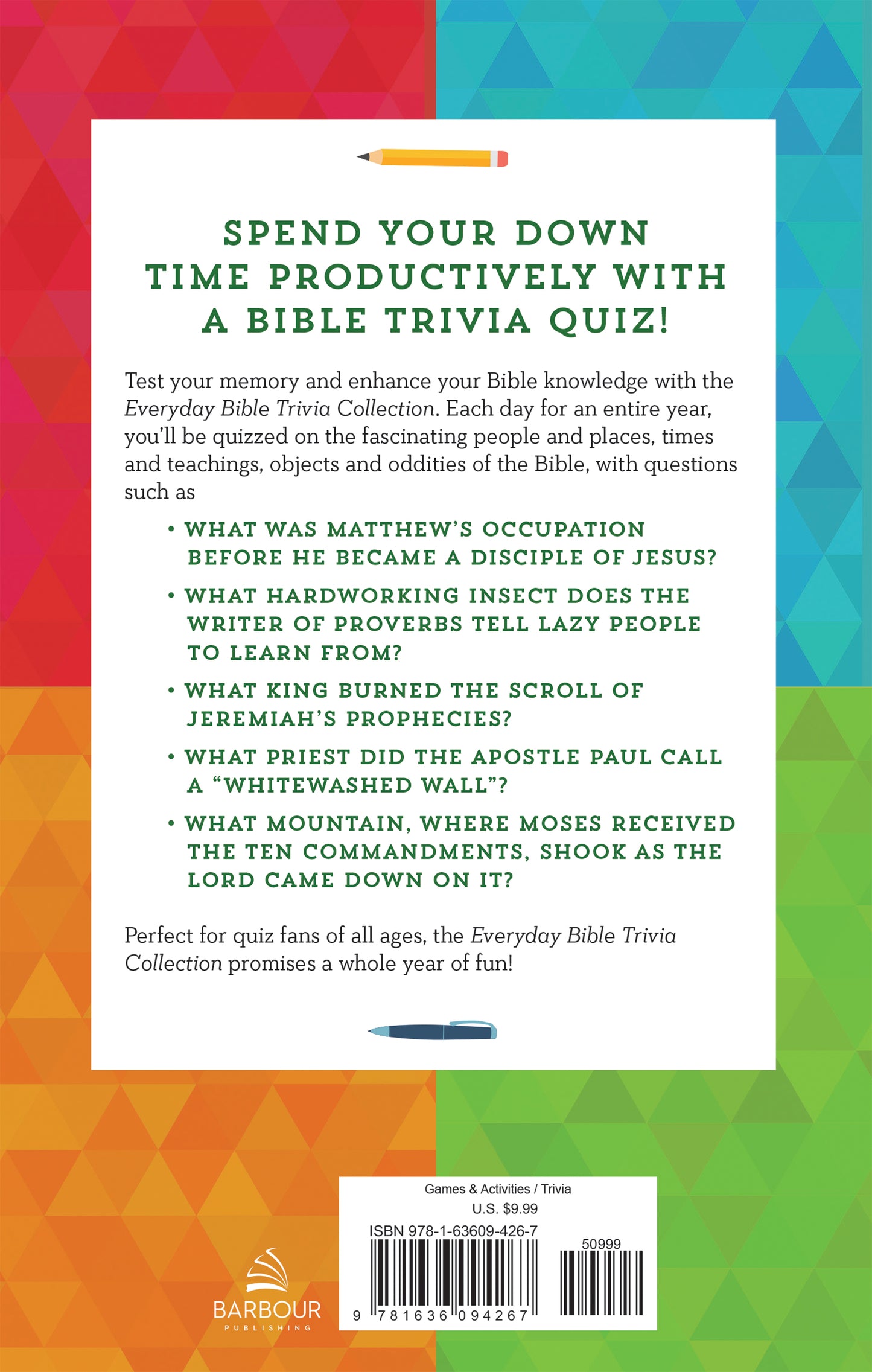 Everyday Bible Trivia Collection - The Christian Gift Company