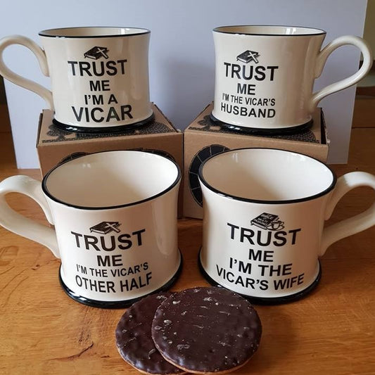 Trust Me I'm The Vicar's Husband Mug - The Christian Gift Company