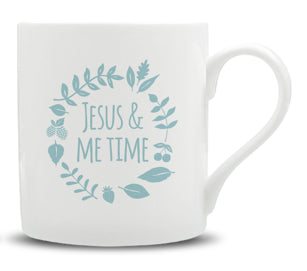 Jesus & Me Time Mug - The Christian Gift Company