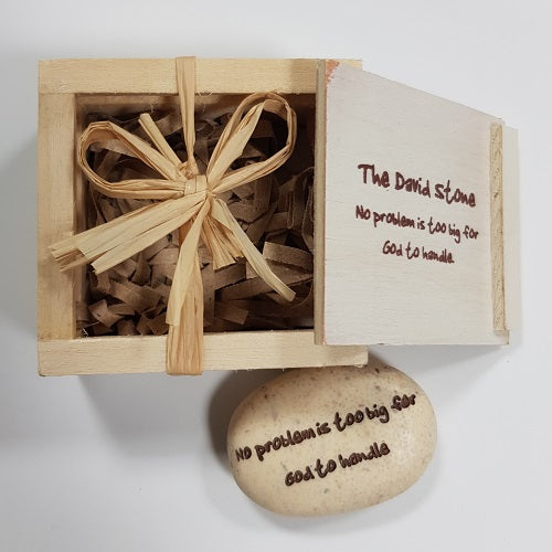 Boxed David Stone - The Christian Gift Company