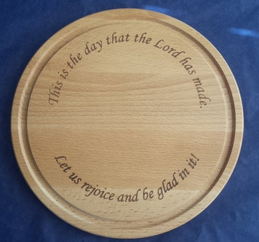 Bread Board - This Is The Day Rejoice - The Christian Gift Company