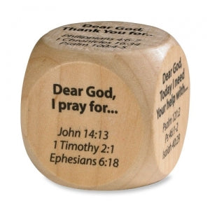 Prayer Cube - Prayer Starters - The Christian Gift Company