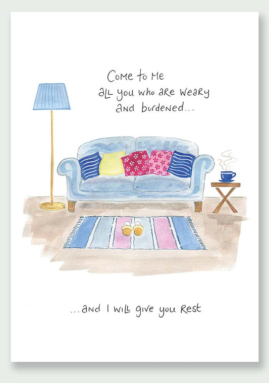 Hannah Dunnett Come To Me A4 Print - The Christian Gift Company