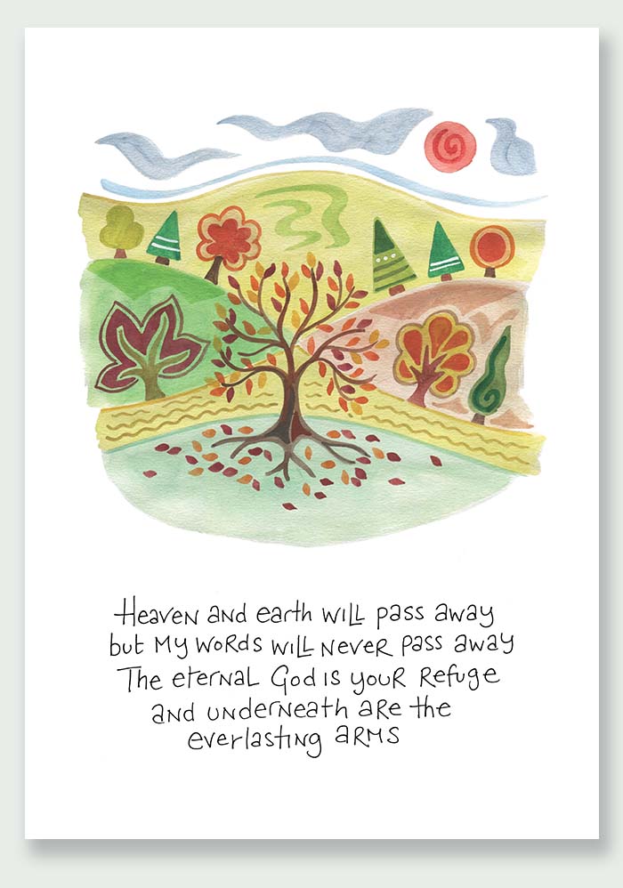 Hannah Dunnett The Eternal God A4 Print - The Christian Gift Company